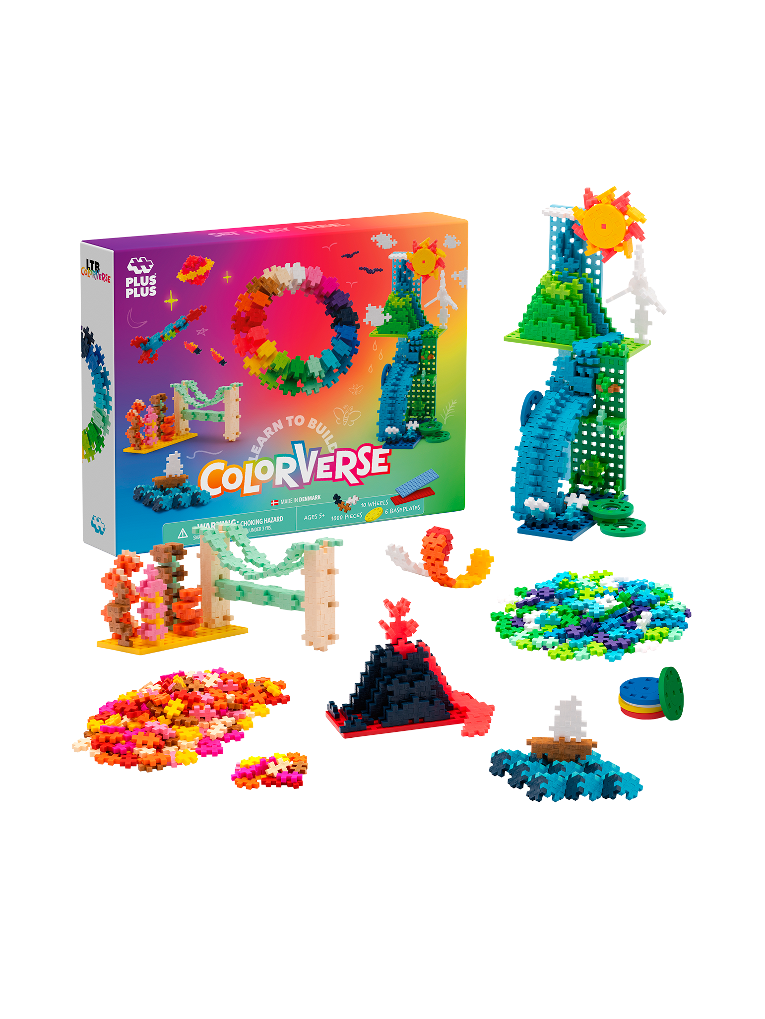 Learn to Build - Colorverse Superset - 1000 stk